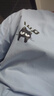 名创优品（MINISO）短袖t恤男士夏季新款重磅纯棉上衣服休闲宽松半袖体恤 浅米 L 实拍图