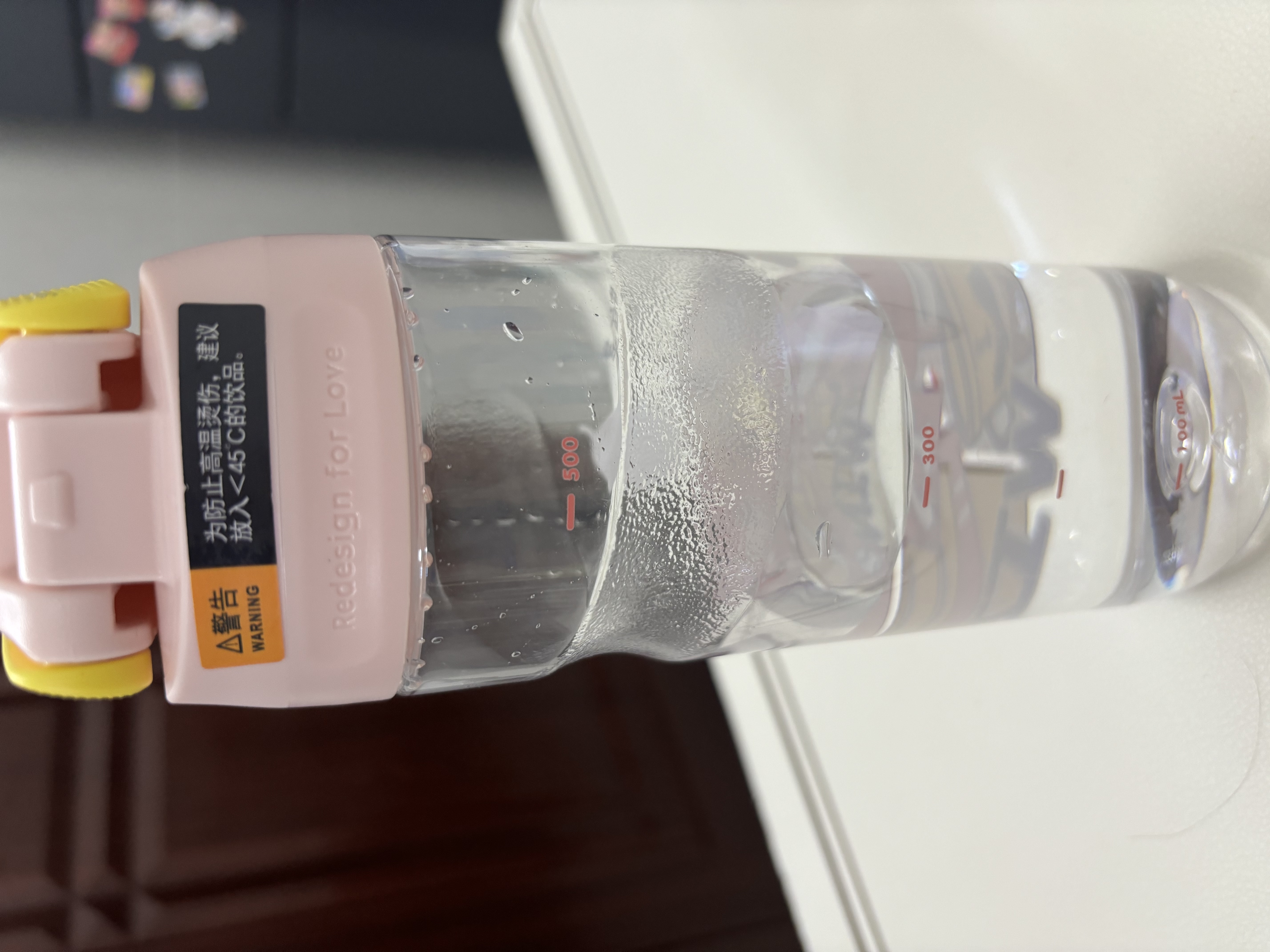 babycare儿童水杯夏季户外便携运动直饮杯上学Tritan 500ml-粉 实拍图