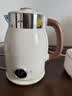 美的（Midea）电热水壶烧水壶2.5L大容量电水壶48H保温恒温316L母婴级不锈钢自动断电艺术家56段控温MK-SH73-Q 实拍图