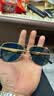 雷朋（RayBan）墨镜飞行员形金属太阳镜男女款偏光渐变户外眼镜0RB3712D 【偏光】001/9A金色镜框深绿色偏光镜片 62 实拍图