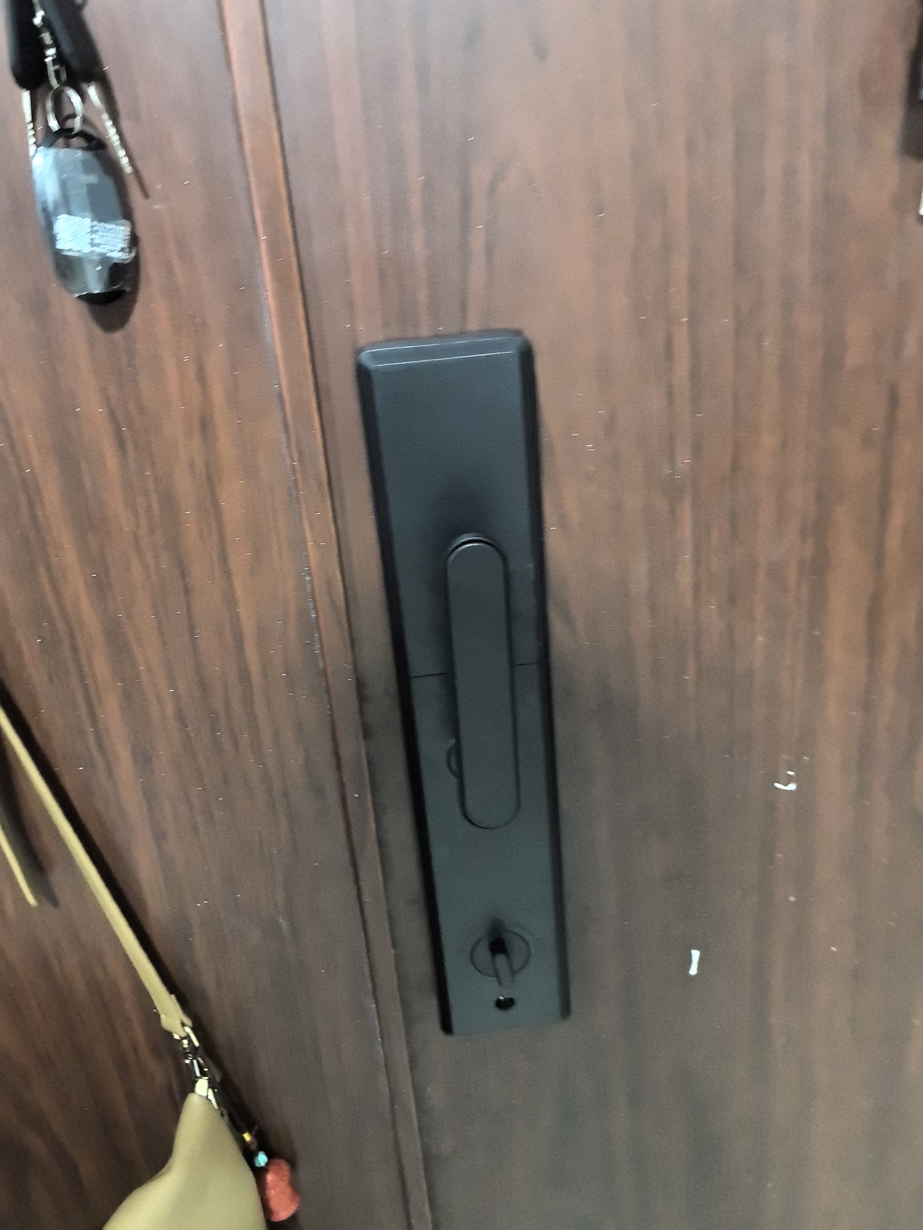 德力西密码锁智能门锁家用指纹锁半自动智能锁入户门防盗锁电子锁包安装 【蓝牙版】10大解锁+远程密码+NFC解锁 全国免费拆旧安装+免费升级四年质保 实拍图