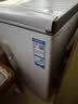 海尔（Haier）142L单温小冰箱冰柜小型家用小冰柜冷柜冷冻冷藏转换一级能效深冷减霜大容量BC/BD-142GHW9D 实拍图