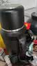 苏泊尔（SUPOR）保温壶大容量不锈钢72小时户外保冷杯旅行壶暖水壶便携车载热水瓶 儒雅黑2L约4斤水【升级316L+背带+茶滤】 实拍图