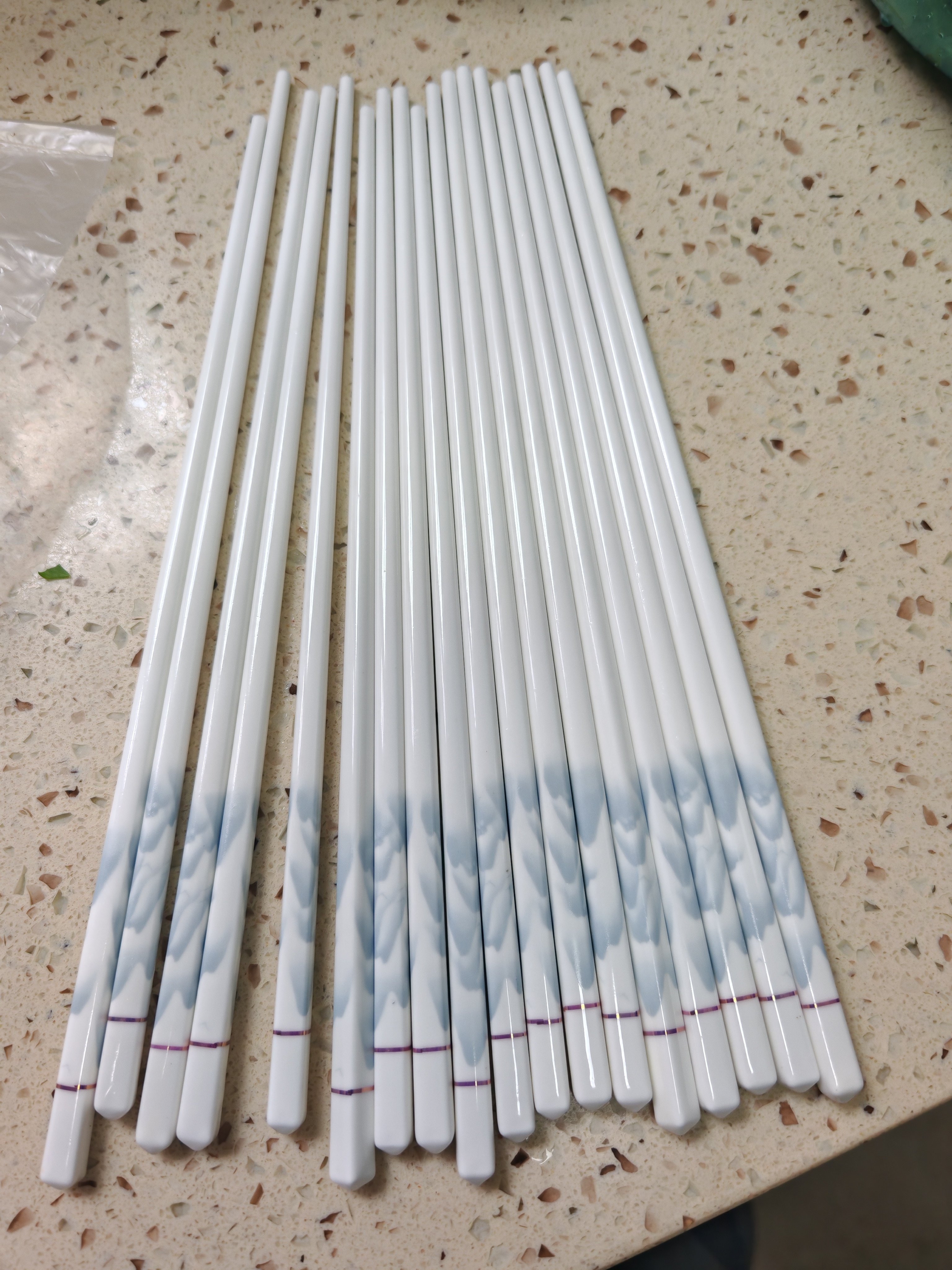 品喻（PINYU）陶瓷筷子景德镇正品家用可进洗碗机高档防霉筷抗菌耐高温食品级 实拍图