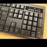 双飞燕（A4TECH）KB-8 104键有线键盘 薄膜键盘台式电脑键盘办公键盘办公打字手感好大回车键 USB接口 黑色 有线 实拍图