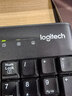 罗技（Logitech）MK120 键鼠套装 有线键鼠套装 办公键鼠套装 电脑键盘 USB即插即用 全尺寸 黑色 实拍图