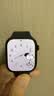 Apple/苹果 Watch S11 智能手表GPS款46毫米亮黑色铝金属表壳黑色运动型表带M/L MEVH4CH/B 实拍图