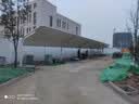 海迪维尔膜结构车棚汽车停车棚张拉膜棚遮阳遮雨棚充电桩小区自行车停车棚 膜结构停车棚 实拍图