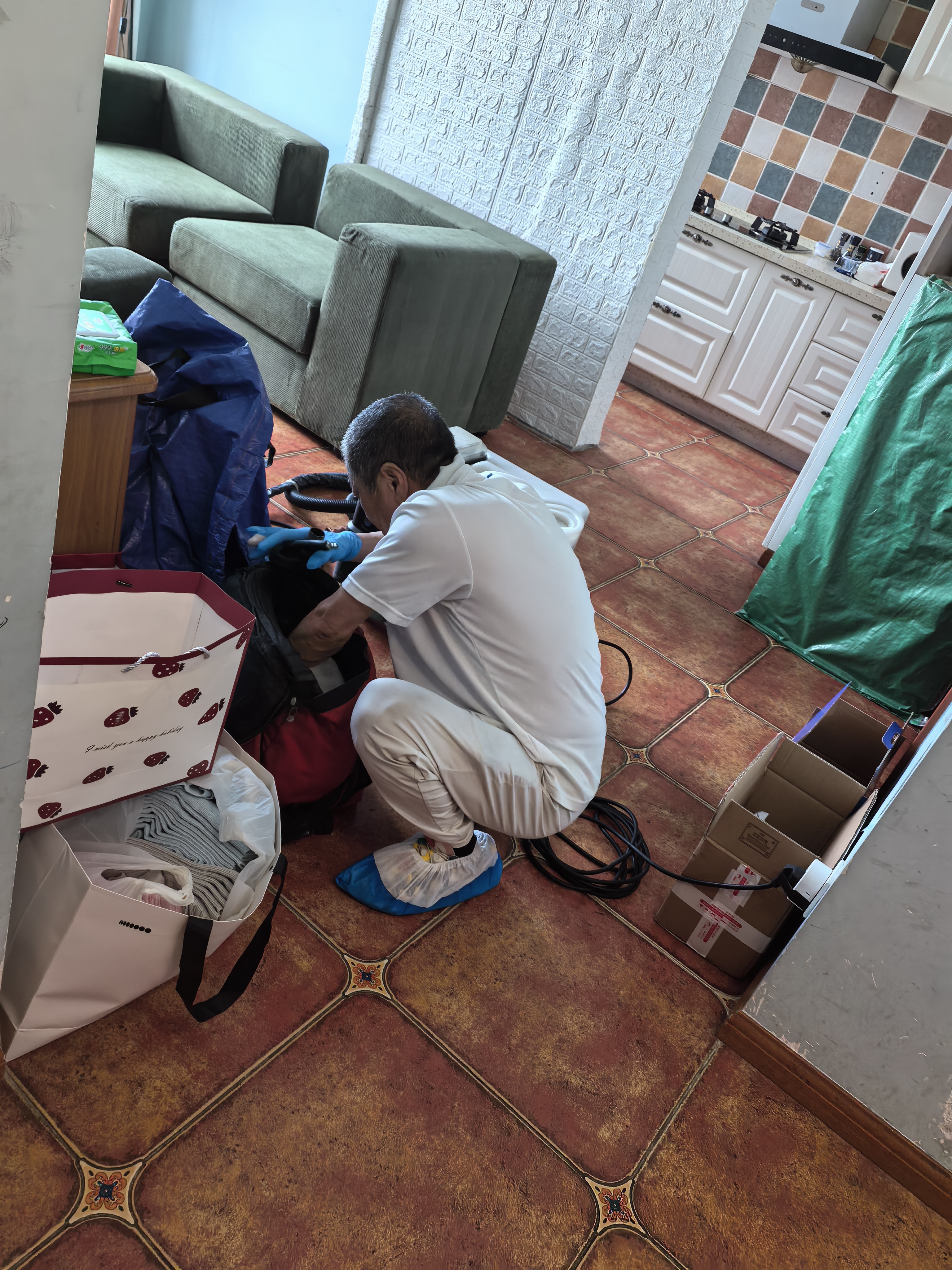 同城沙发清洗上门服务布艺窗帘清洁家商用地毯清洗床垫除螨杀菌消毒预付款 床垫清洗（双面+四周） 同城上门 实拍图