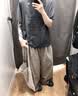 优衣库miffy UT/短袖T恤女装印花T恤26春夏新款米菲485347 07 青灰色 M 实拍图