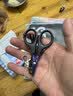钓鱼王镀钛剪刀钓鱼专用钳子多功能大力马pe线铅皮不锈钢渔具彩钛小剪刀 实拍图