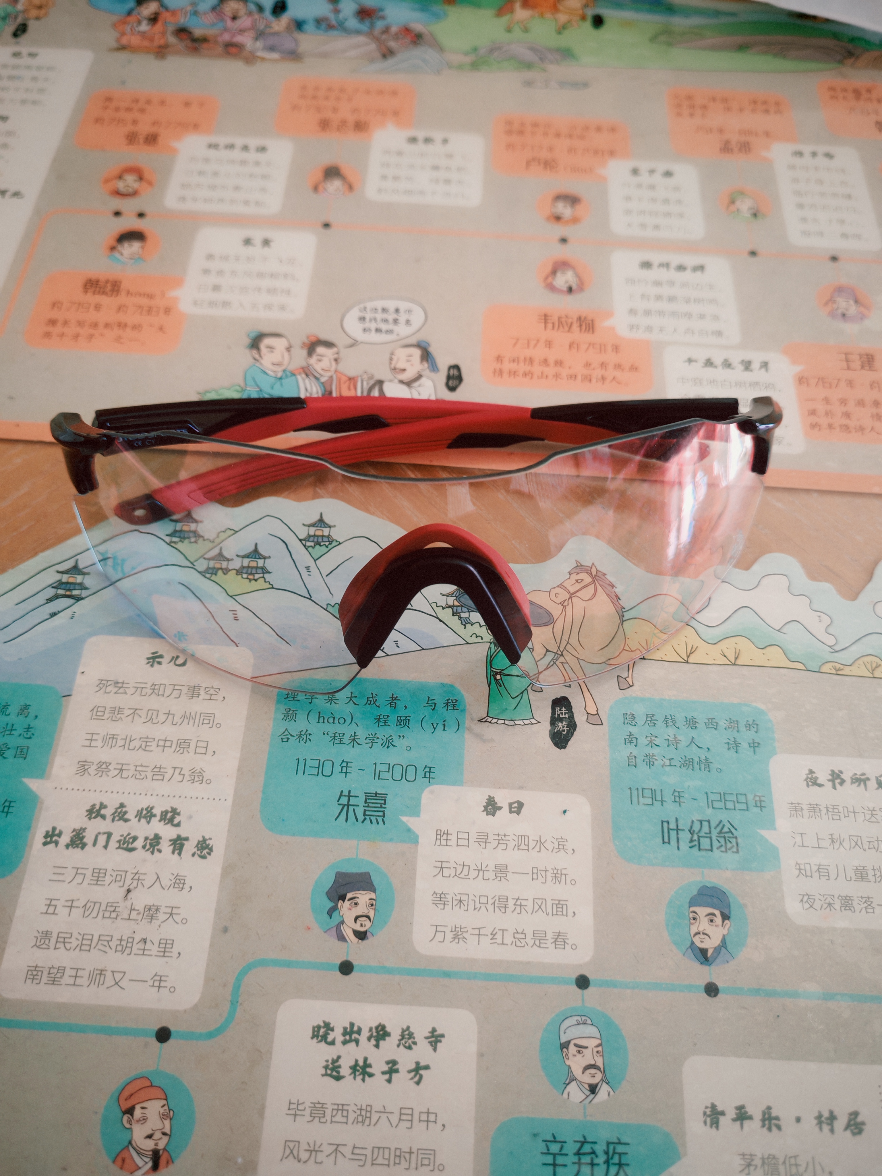 高特（OUTDO）跑步眼镜运动骑行户外登山护目镜马拉松墨镜生日礼物 67012C025 实拍图