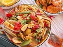 潮夫道椒麻大杂烩750g无骨鸡爪三角骨鸭郡把贡菜下酒菜固形物≥60% 实拍图