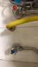 潜水艇（Submarine）角阀全铜冷热水大流量八字阀加长热水器马桶带止逆阀4分三角阀门 两只装【1冷1热】 实拍图