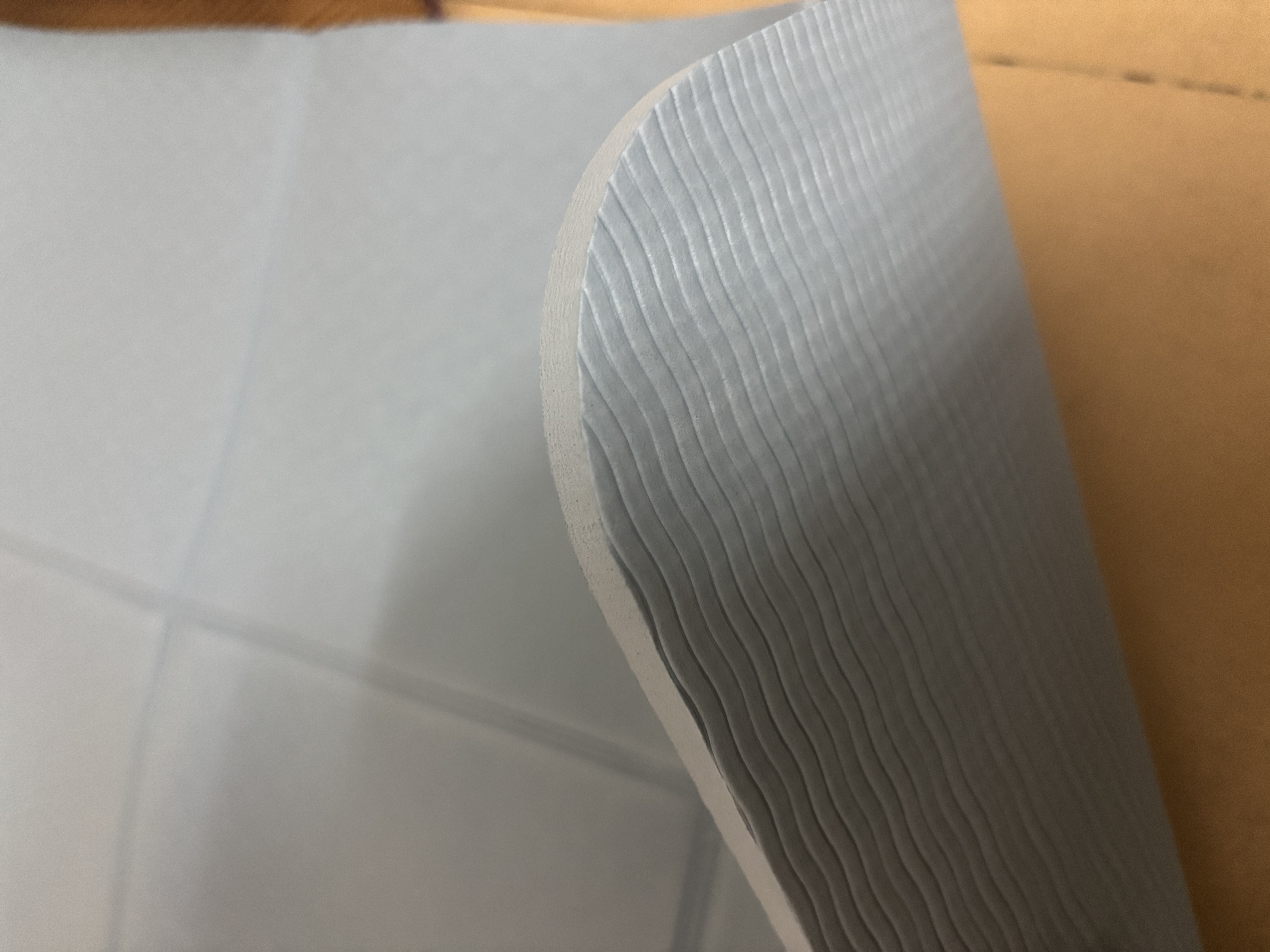 月迦可折叠瑜伽垫可睡觉小学生午睡垫专用加厚防潮垫便携儿童午休垫 宁静蓝【抗菌专利款】150x61cm 10mm(厚度) 实拍图