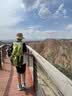 骆驼（CAMEL）双肩包登山包背包户外旅行徒步包旅游大容量学生书包 果绿色 实拍图