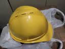 伟光ABS安全帽  V型新国标透气款 防砸耐穿刺 Y型下颏带工地建筑头盔 黄色旋钮式 实拍图