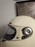 AVA王朝摩托车头盔复古四季男女全盔国潮玻璃钢机车碳纤维巡航冬季 人气款-象牙白-【拍1发4】 大-L码【适合头围58-59cm】 实拍图
