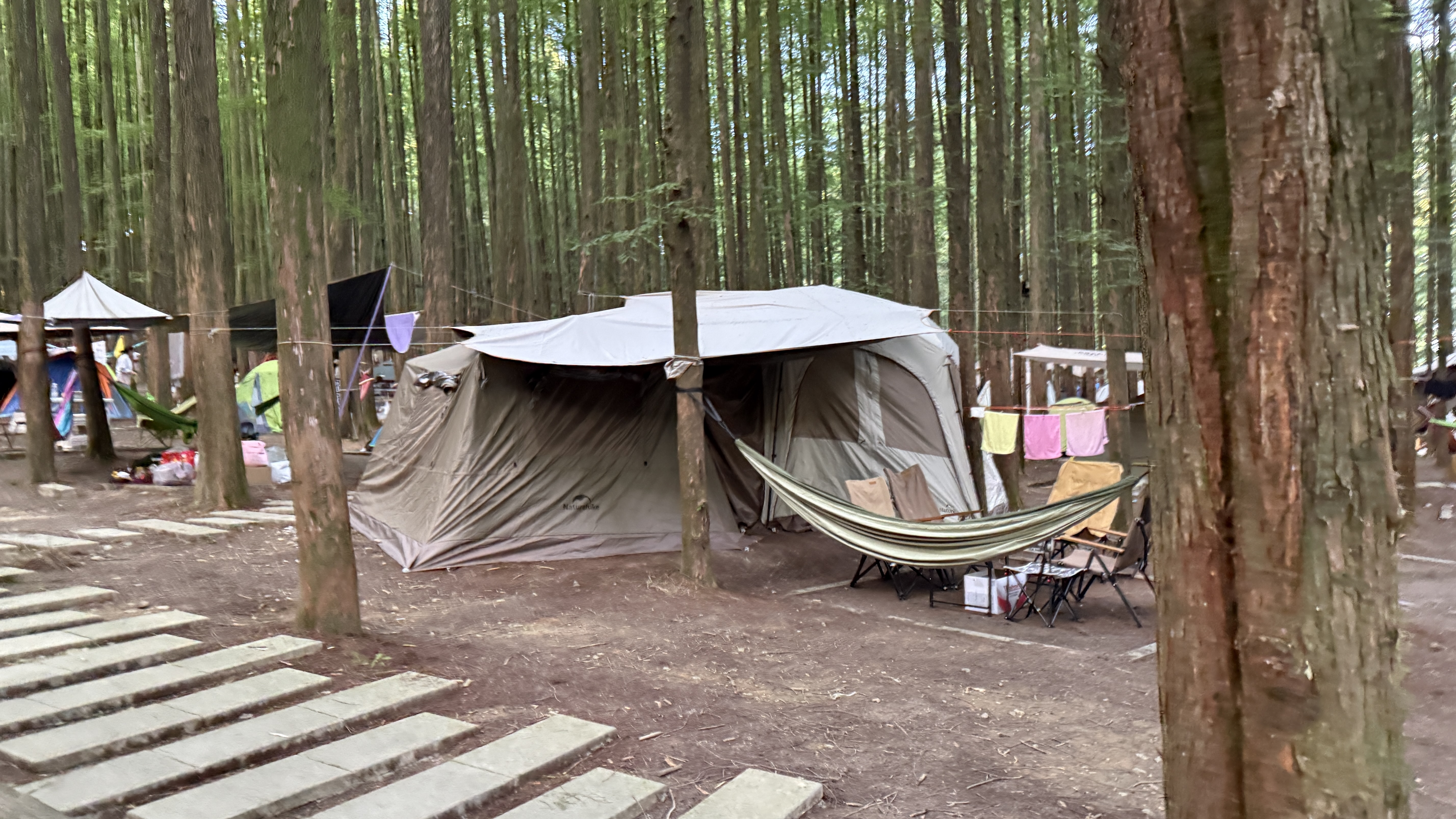 Naturehike挪客Village 6.0屋脊3代速开帐篷天幕户外露营黑胶防晒防雨小屋帐 实拍图