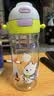 babycare儿童水杯二合一户外运动水杯吸管杯直饮幼儿园水壶上学专用600mL 实拍图