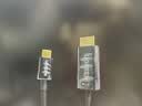 绿联Type-C转HDMI线USB-C转换器适用雷电5转接线4K60/2K144Hz连接线手机MacM6笔记本投屏接显示器1.5m 实拍图