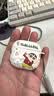 Smorss蜡笔小新适用苹果耳机airpods4的保护套airpods4保护壳四代全包硅胶卡通动漫防摔男女耳机壳快乐款 实拍图