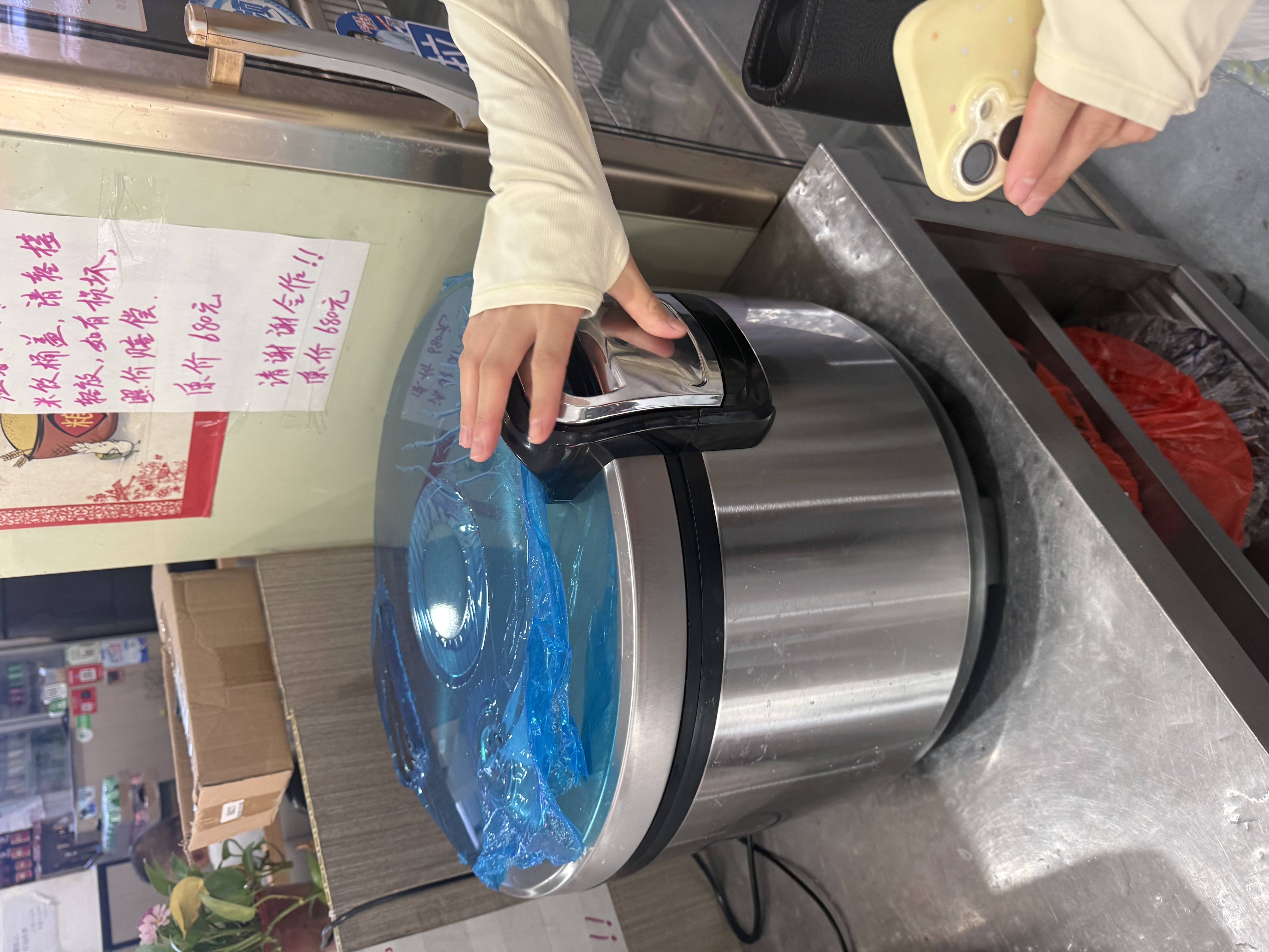 半球保温桶商用大容量超长恒温米饭保温调温智能特大10L32L不锈钢食堂饭店餐厅大型保温锅插电饭桶汤桶 不锈钢智能调温26L(约15斤米量） 实拍图