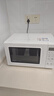 美的（Midea）变频小清新微波炉 液晶屏幕 磨砂面板 小型20L家用 匠心工艺一级能效（PM2002） 实拍图