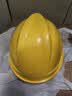 伟光ABS安全帽  V型新国标透气款 防砸耐穿刺 Y型下颏带工地建筑头盔 黄色旋钮式 实拍图