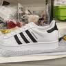 阿迪达斯adidas三叶草贝壳头SUPERSTARII男女休闲鞋 IH8659 36.5码 实拍图