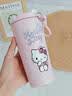 艾可思HelloKitty联名凯蒂猫雅趣保温杯女生高颜值吸管直饮水杯女士礼物 送礼款粉闪闪系列雅趣保温杯-560ml【官方正品】 实拍图