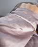 金三塔真丝睡衣女套装100%桑蚕丝[丝滑亲肤]可外穿居家服情人节礼物 [热荐]19姆米香妃色 L 实拍图