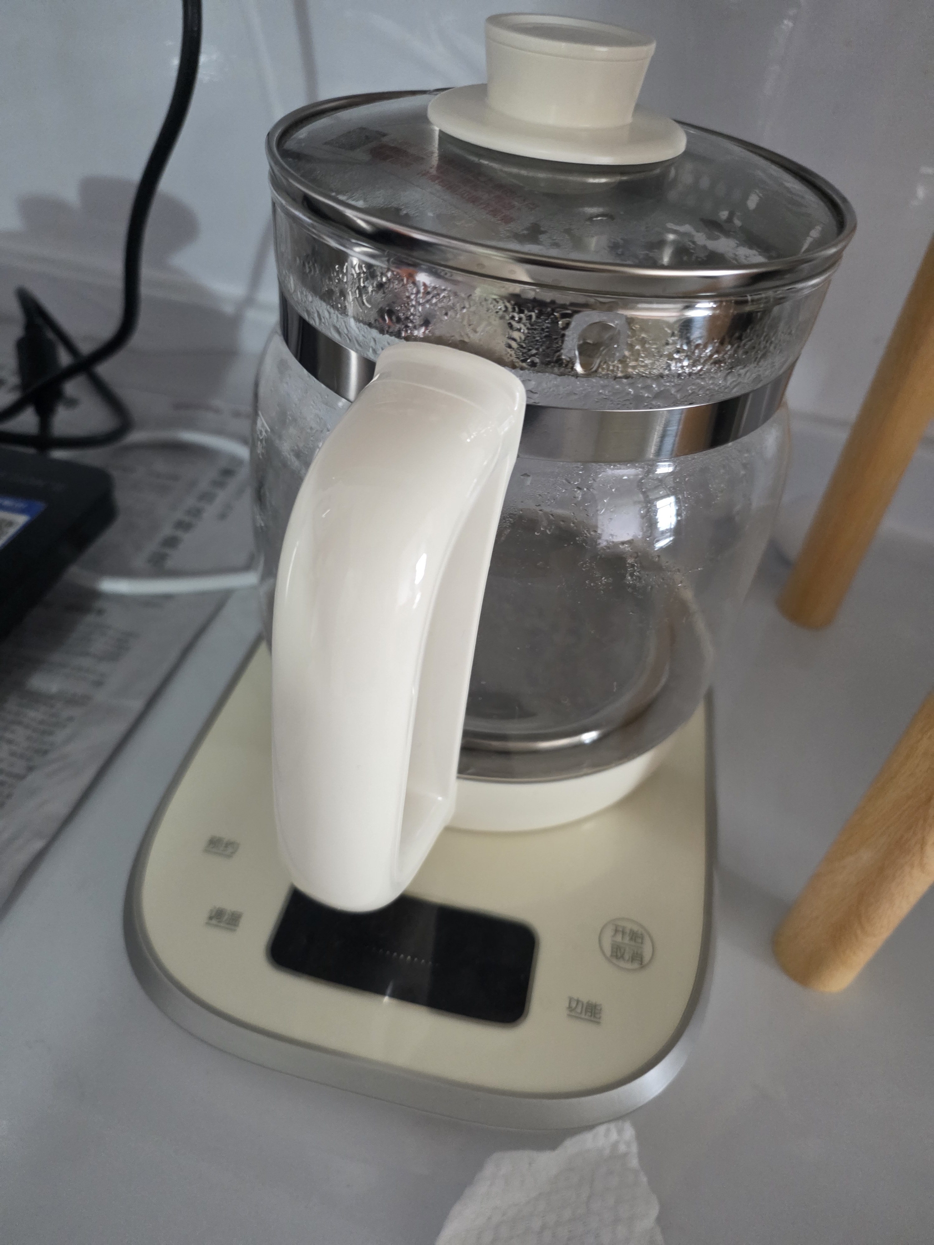 小熊（Bear）养生壶煮茶壶 多功能保温一体煮水壶 有钛不锈钢0涂层0胶水 YSH-E15Y8 1.5L 实拍图