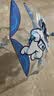 左都（ZUODU）儿童雨伞直柄透明男童女童7-12岁小孩儿小学生宝宝长把卡通直柄伞 实拍图