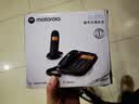 摩托罗拉（Motorola）数字无绳电话机 无线座机 子母机单机 有背光 才清晰 办公家用 来电显示 三方通话 C1001XC(黑色) 实拍图