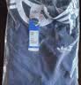阿迪达斯（adidas）三叶草男女款 3-STRIPES TEE 短袖 KB2459 黑色 M 实拍图