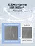 京东京造悦柔四件套 120g柔软磨毛春夏耐用 A类双人床上用品床单被套枕套 1.5米科技灰 实拍图