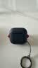 斯幻柯适用AirPods4代保护套AirPods4代蓝牙耳机套 降噪耳机壳airpods4代透明保护磨砂壳-电音-黑红色 实拍图