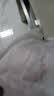【洁丽雅同款】糖果条珊瑚绒毛巾比纯棉吸水不掉毛枕巾 灰色+蓝色 2条 60cm*30cm 实拍图