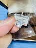 京东京造星芒pt950铂金培育钻石耳钉单钻1克拉耳环礼物 实拍图