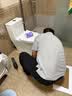 九牧（JOMOO）11176-2-1/31K-1 大力神升级家用马桶虹吸抗菌坐便器305坑距 实拍图