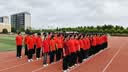 立蒙（LIMENG）男女装素色180g全棉短袖t恤圆领宽松体恤打底衫 大红 M 实拍图