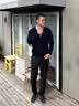 HLA海澜之家开衫假两件针织衫男26新款轻商务长袖双领外套毛衣男秋冬 实拍图