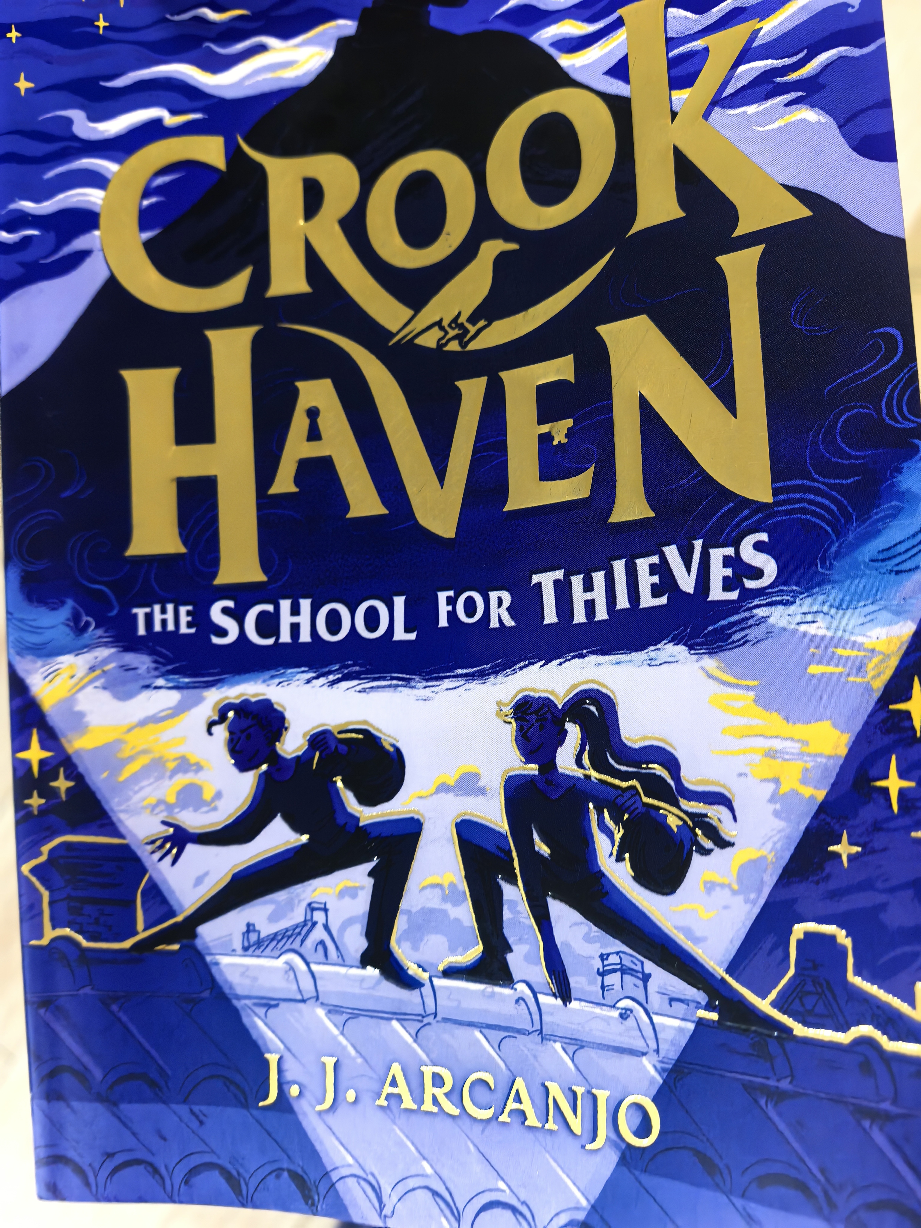 克鲁可黑文：盗贼学校 Crookhaven the School for Thieves 儿童动作冒险小说 水石儿童图书奖短名单 英文版 进口英语原版书籍 实拍图