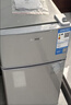 志高（CHIGO）小冰箱迷你小型家用冷藏冷冻两用宿舍出租房用双门办公室电冰箱节能省电 【店长推荐】48L银色【一级能效丨全国联保】 实拍图