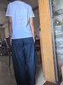 京东京造【50S水柔棉】女士t恤纯棉女短袖高端洋气26夏季新款 白色M 实拍图