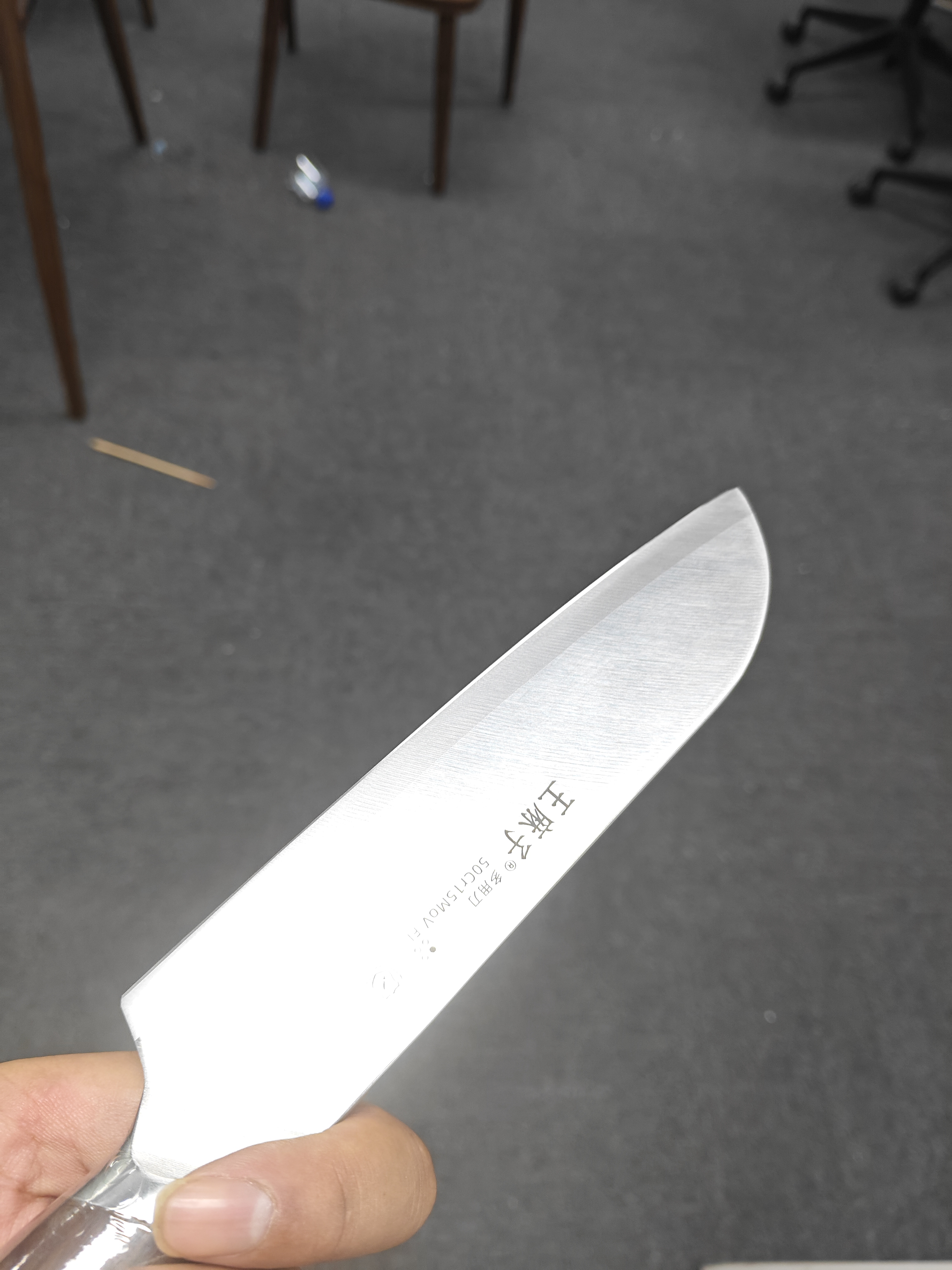 王麻子菜刀家用 厨房专用水果三德刀 厨师料理辅食刀切肉切片切菜小厨刀 实拍图