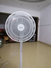 美的（Midea）【加大网罩】七叶轻音柔风电风扇/家用省电落地扇/小型台式电扇/广角摇头大风力宿舍风扇 SAE35CA1 实拍图
