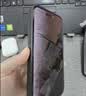 绿联【无黑边不挡屏】适用iPhone17ProMax钢化膜苹果17ProMax手机膜无边高清抗指纹防摔保护膜 2片装 实拍图