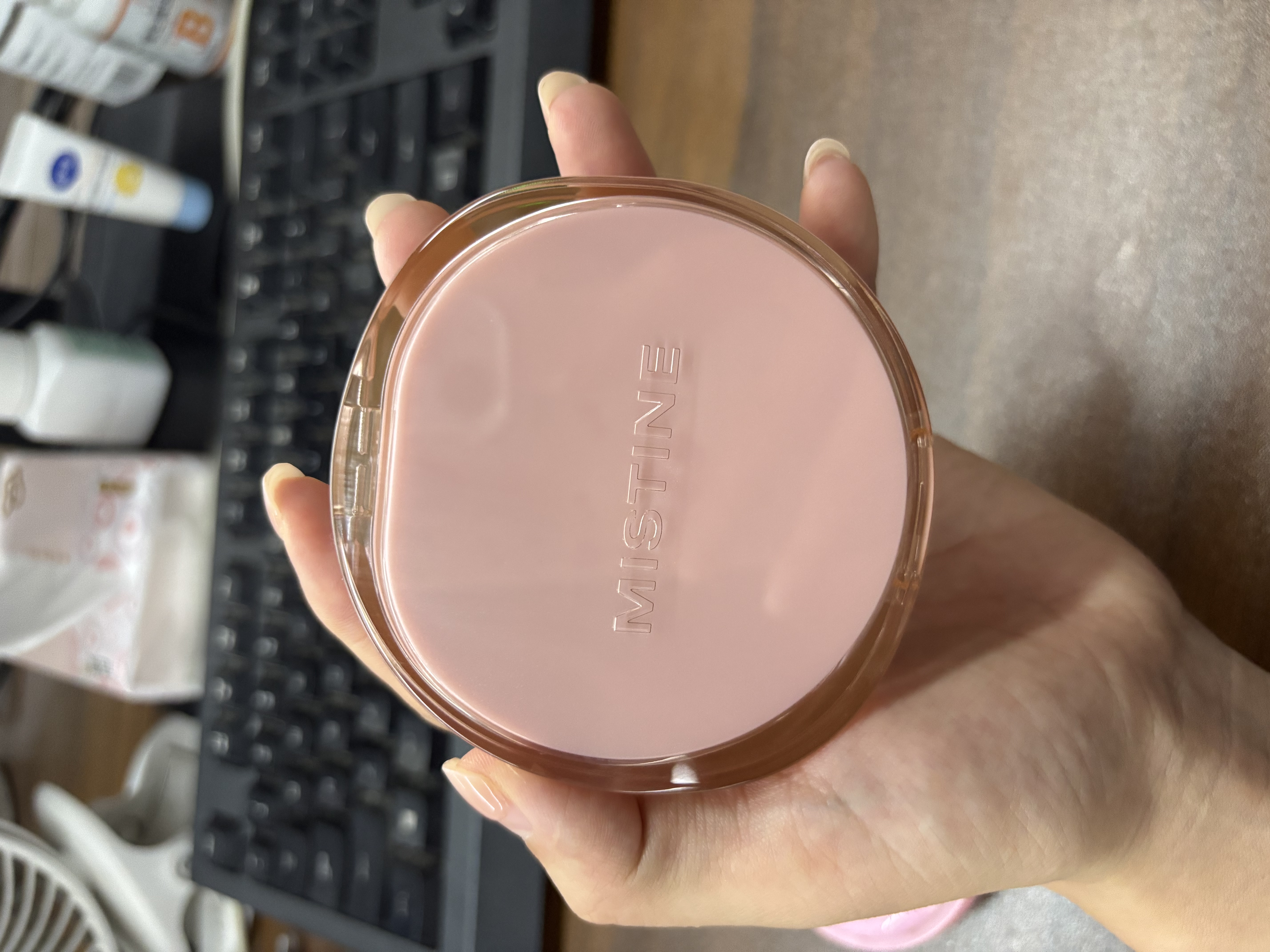 Mistine蜜丝婷暹罗气垫 混皮款遮瑕持久轻薄不闷肤生日礼物送女友 实拍图